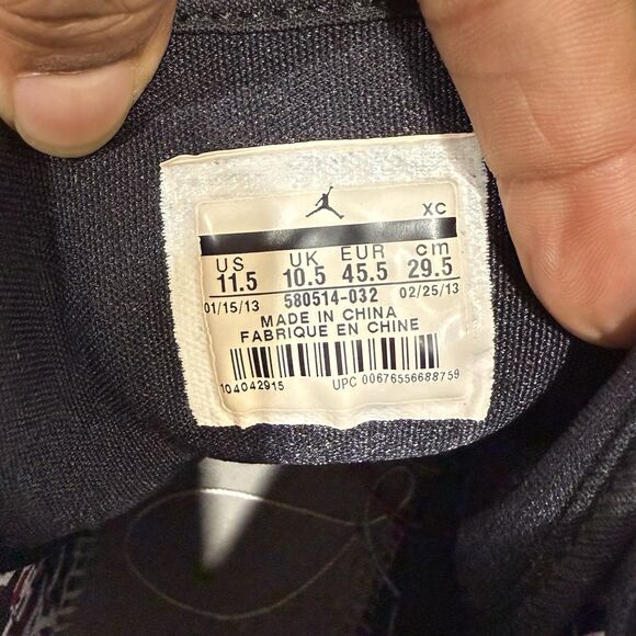 Nike Air Jordan 1 Retro 93 Playoffs (2013) 580514-032 Size 11.5 - Picture 5 of 16